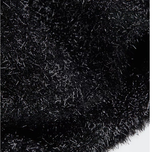 H&M black/silver glittery sweater size large - Picture 2 of 9